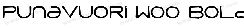 Punavuori W00 Bold字体转换